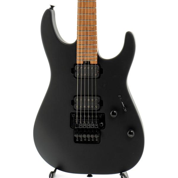 Limited Edition Pro-Mod DK24R HH FR Caramelized Maple Fingerboard Satin Black