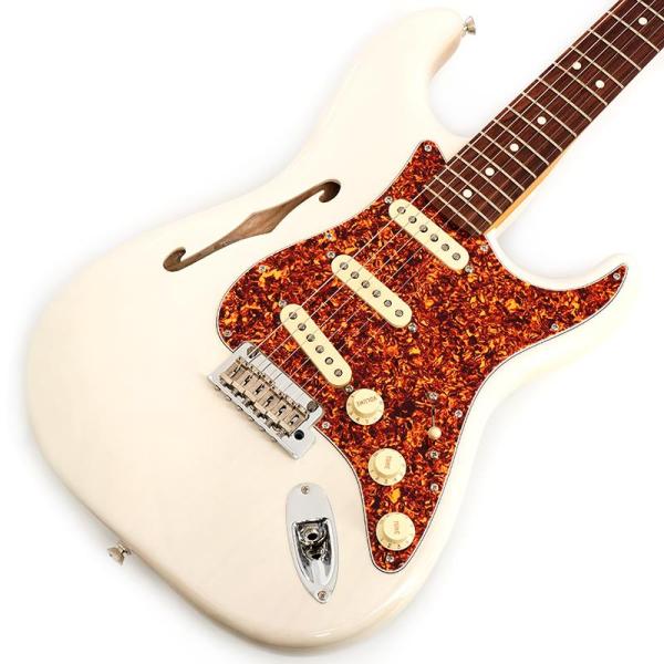 FSR Limited Edition American Professional II Stratocaster Thinline White Blonde