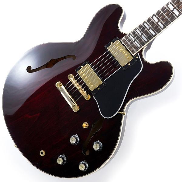 ES-345 Gold Hardware Wine Red