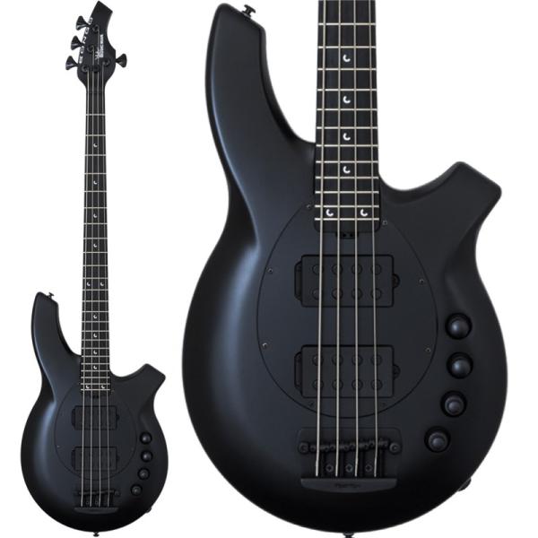 Music Man MUSICMAN Bongo4 HH (Stealth Black/Ebony) 【ブラック