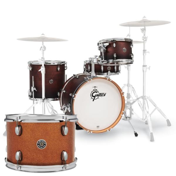Catalina Club Series Jazz 4pc Shell Kit - Bronze Sparkle (CT1-J484-BS)