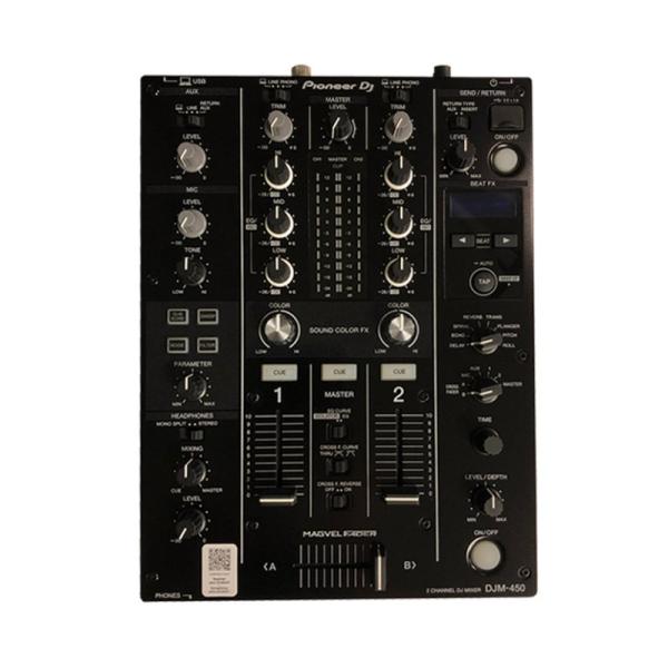 Pioneer DJM-450 DJミキサー 【美品/箱付き】 Pioneer DJ DJM-450 【開封済み箱ダメージ新品特価】 : イケベ