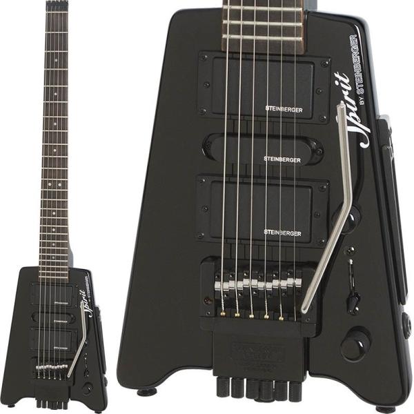 ギター Steinberger Spirit GT-Pro Deluxe BK Steinberger Spirit GT-PRO Deluxe Electric Guitar Black