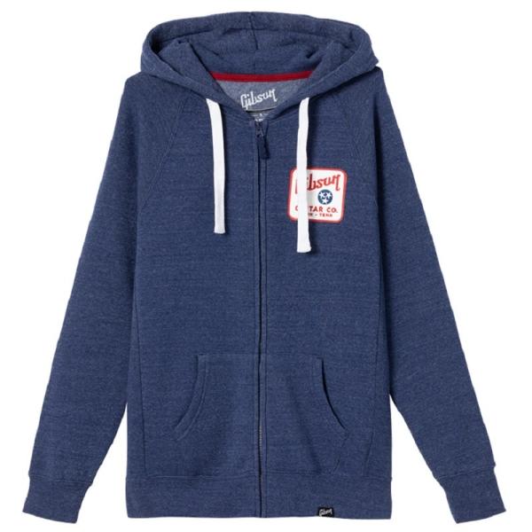 この暖かくて快適なブルーのTristar Fullzip パーカーには、ギブソンのロゴ、テネシー州旗の Tri-Star エンブレム、そして私たちの故郷であるナッシュビルへの感謝の気持ちが込められています。・ユニセックスサイズ：XL・ポリエ...