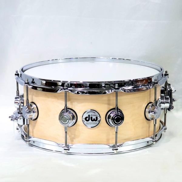 Collector's Pure Maple Snare Drum 14" x 6" - Satin Natural