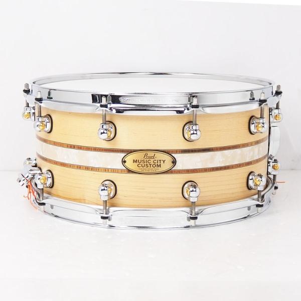 Music City Custom USA Solid Shell Snare Drum Maple 14x6.5 MCCM1465S/C
