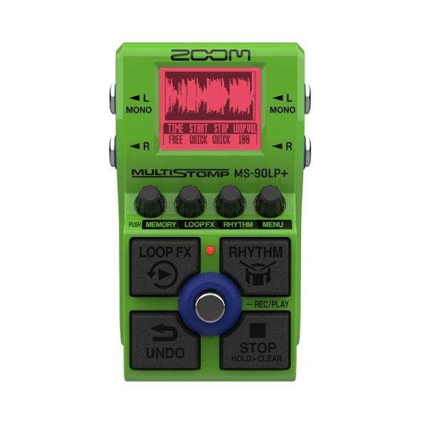 ZOOM MS-90LP+ Multistomp ルーパー 新品・未使用品 ZOOMより、多機能なルーパーペダル『MS-90LP+ MultiStomp』発売