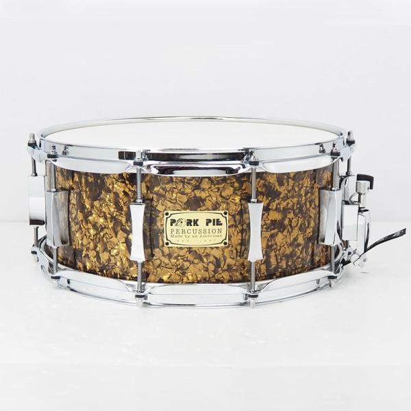 8ply Maple Snare Drum 14x6 - Root Beer Pearl Wrap