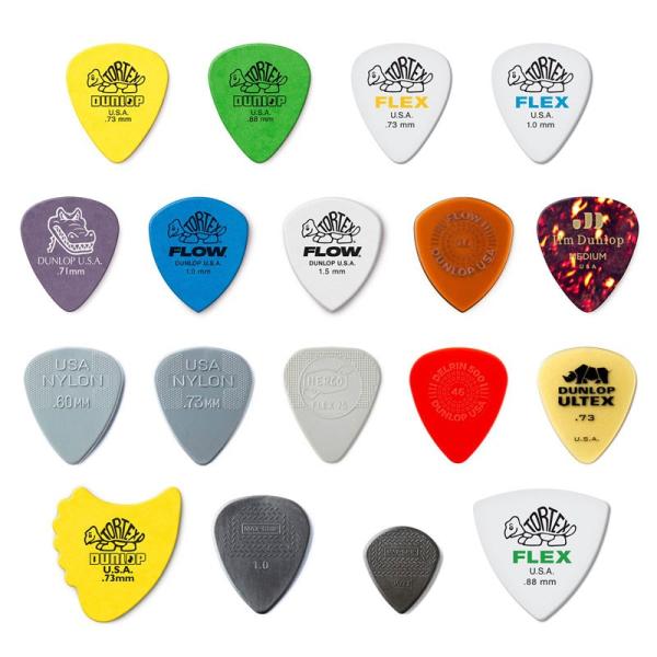 Dunlop (Jim Dunlop) PVP120 RECORDING PICK VARIETY PACK (18種類入り)