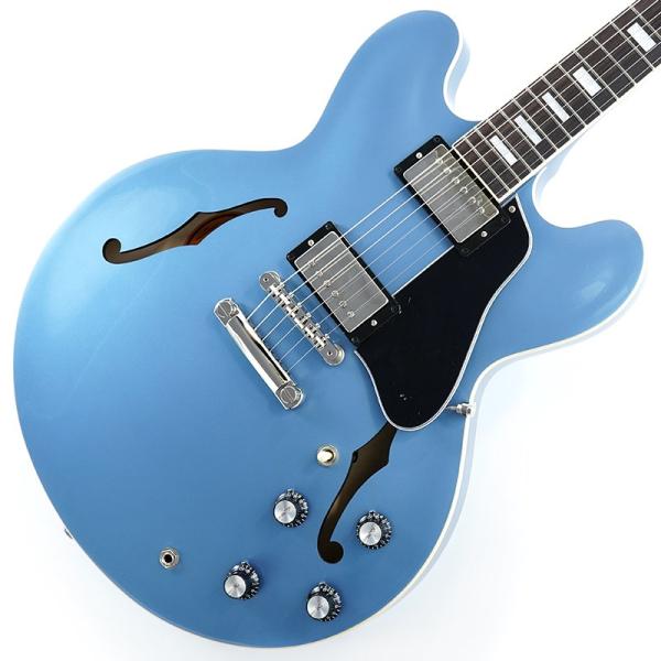 USA Exclusive ES-335 '60s Block Pelham Blue