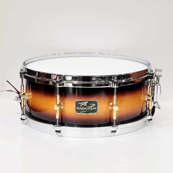 M-1465 The Maple Snare Drum 14 x 6.5 Tobacco Burst LQ