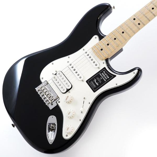 Player Stratocaster HSS (Black/Maple)