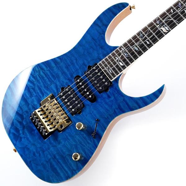 Ikebe 50th Anniversary j.custom IKRG85701 Quilted Maple Top See Through Blue