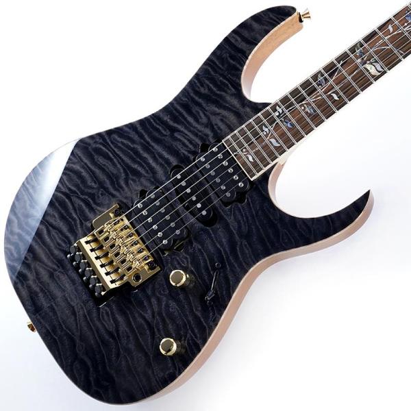 Ikebe 50th Anniversary j.custom IKRG85702 Quilted Maple Top / See Through Black