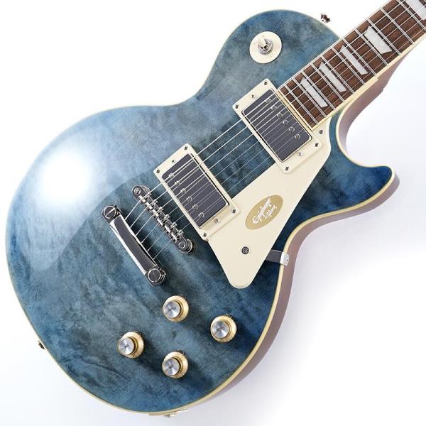 Les Paul Standard 60s Quilt Transparent Blue