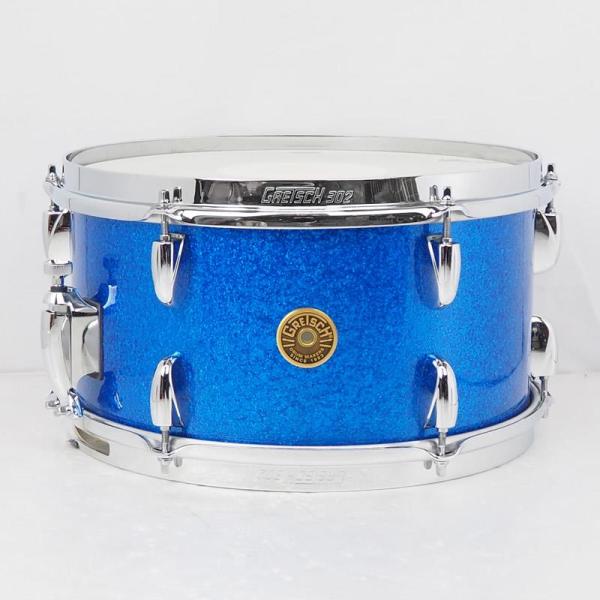 USA Custom Series 13x6.5 Snare Drum Blue Sparkle