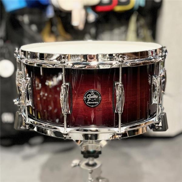 Renown Series Snare Drum 14" x 6.5" Cherry Burst Gloss (RN2-6514S-CB)