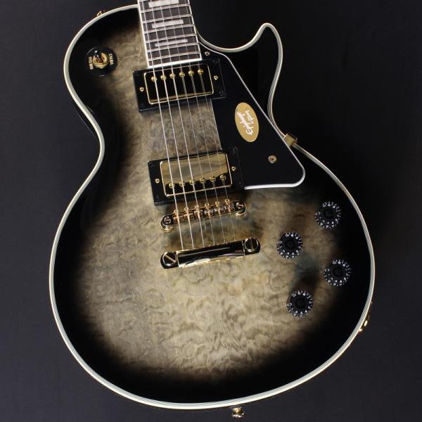 Les Paul Custom Quilt Cobra Burst