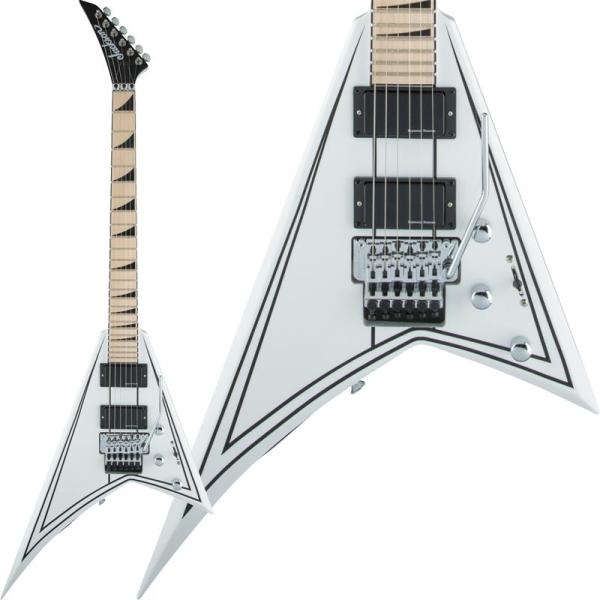 Jackson X Series Rhoads RRX24M (Snow White with Black Pinstripes)
