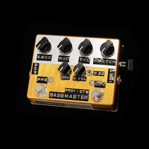 ベース Shin's Music BASSMASTER PREAMP-CTM shin's music Bass Master PRO+ CTM w/ Drive EQ Select Switch
