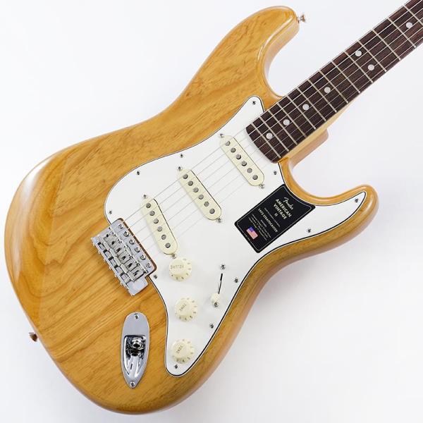 American Vintage II 1973 Stratocaster Aged Natural Rosewood