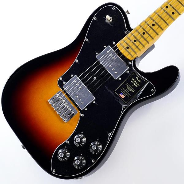 American Vintage II 1975 Telecaster Deluxe (3-Color Sunburst/Maple)