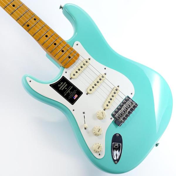 American Vintage II 1957 Stratocaster Left-Hand Maple Sea Foam Green