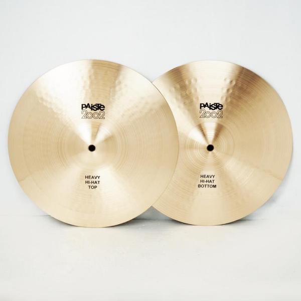 2002 Heavy HiHat 14" pair Black Logo