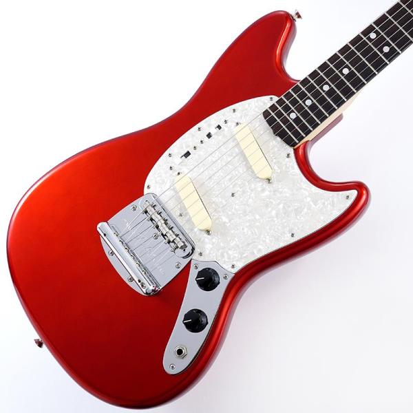 Fender Custom Shop Fender Experience 2025 Exclusive '60s Mustang Deluxe Closet Classic with Matching Painted Headstock (Candy Apple ... default