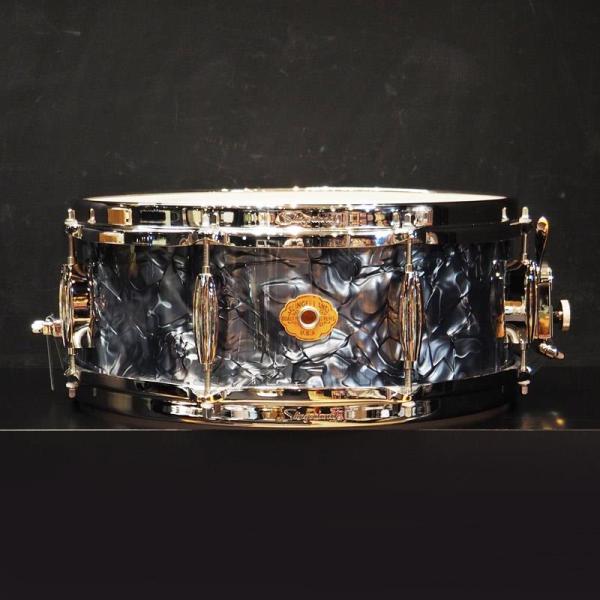 Radio King Artist Snare Drum 14x5.5 Black Diamond Pearl