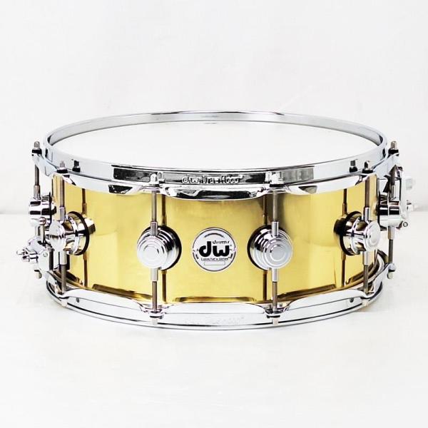 Collector's Series Polished Brass Snare Drum 14×5.5