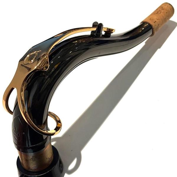 その他ブランド(管楽器・吹奏楽器) USED 中古 テナーサックス用ネック オレッグ(Oleg) ブラックニッケルメッキ【先取り大特価セール】