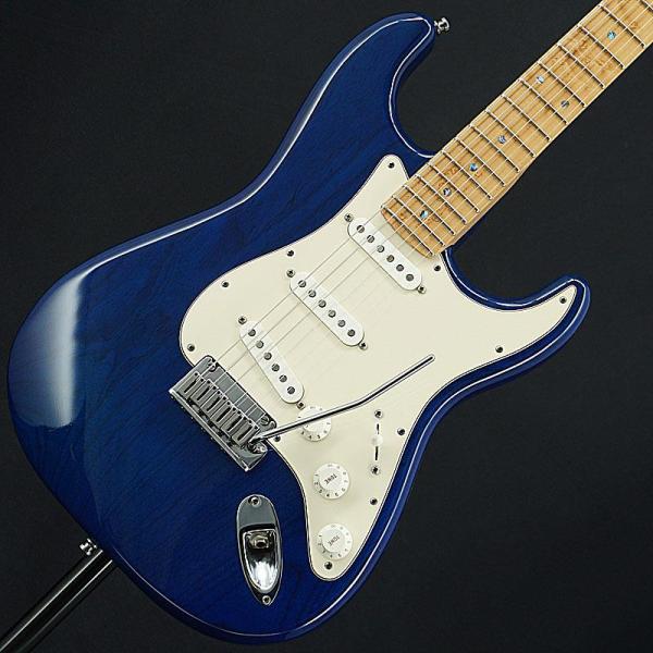 Custom Deluxe Stratocaster Sapphire Blue Trans