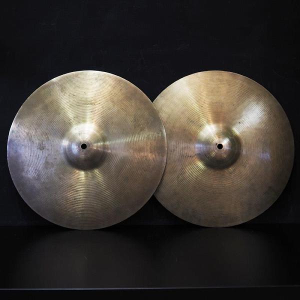 Vintage 1960s Formula 602 Hi-Hat 14 inch Pair