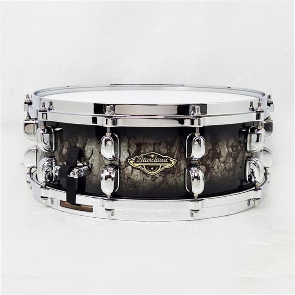 Starclassic Walnut/Birch Snare Drum 14" x 5.5" - Molten Platinum Burst