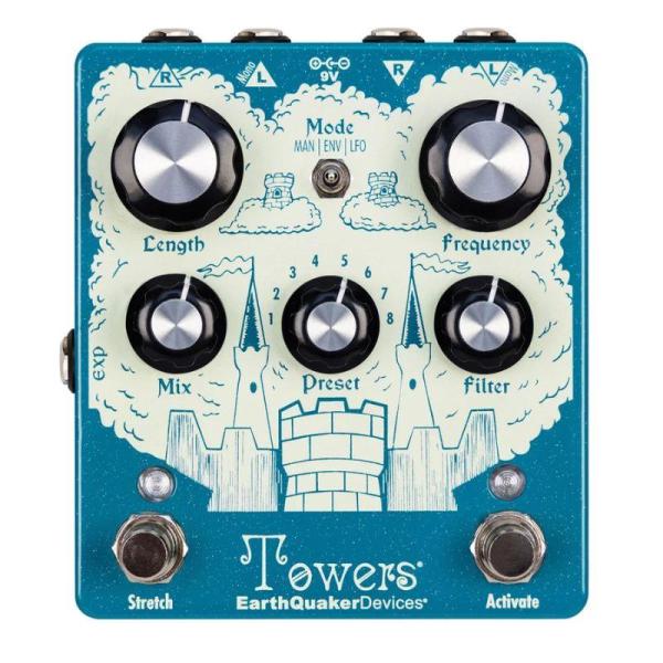EarthQuaker Devices 【大決算セール】Towers [Stereo Filter Reverb] EQD
