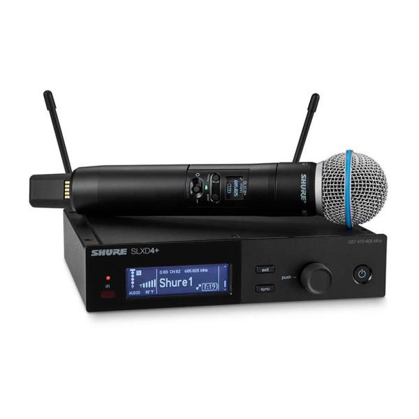 SLXD24+J/B58 Digital Wireless System with Beta 58A Handheld Transmitter