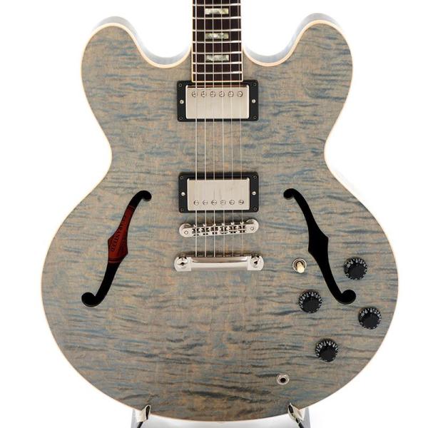 Memphis ES-335 Figured Top Limited Run Indigo Blue