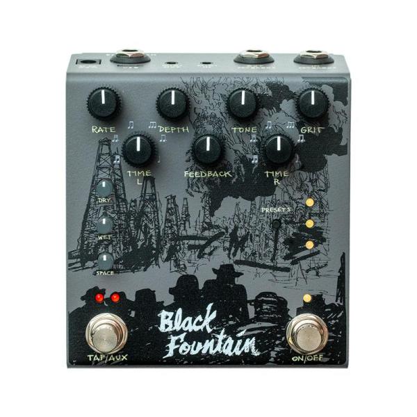 Black Fountain Stereo Slate
