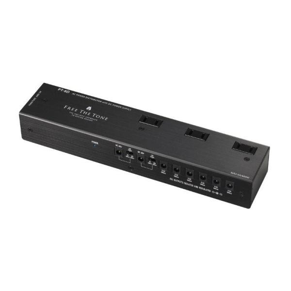 Free The Tone 【7月17日発売予定】PT-6D / AC POWER DISTRIBUTOR with DC POWER SUPPLY パワーサプライ