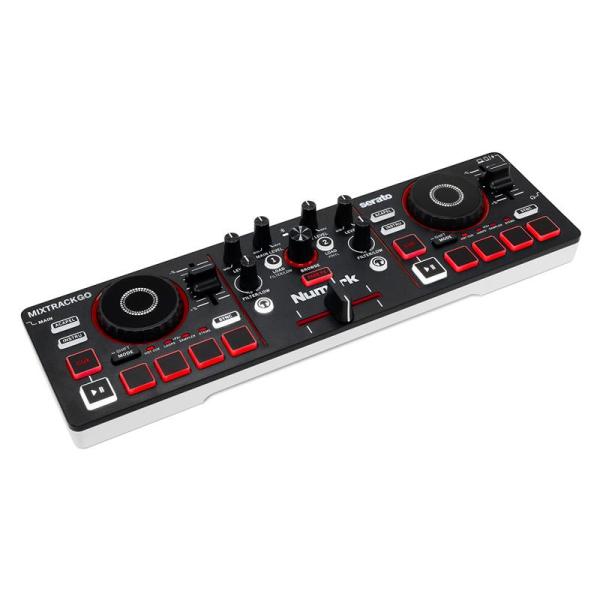 Numark MixTrack Go �y�|�[�^�u��2�f�b�LDJ�R���g���[���[�z(�k�}�[�N) ���i�摜1