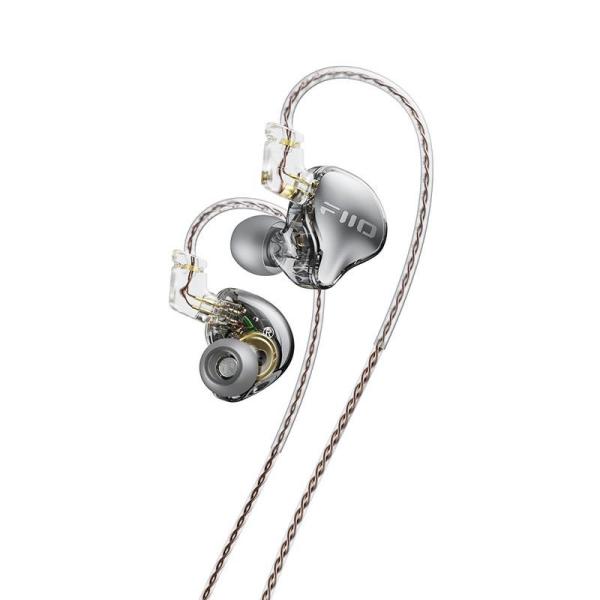 FiiO JD10 Black (ブラック)(フィーオ)(有線イヤホン)(イヤモニ)(IEM)(ダイナミックドライバー)(デュアルキャビティ設計)(ハイレゾ)(マイク付...