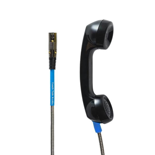 Trash Talk Audio Payphone Mic Black (ブラック)(XLR仕様)(トラッシュトークオーディオ)(ダイナミックマイク)(公衆電話)(ローファイサウンド...