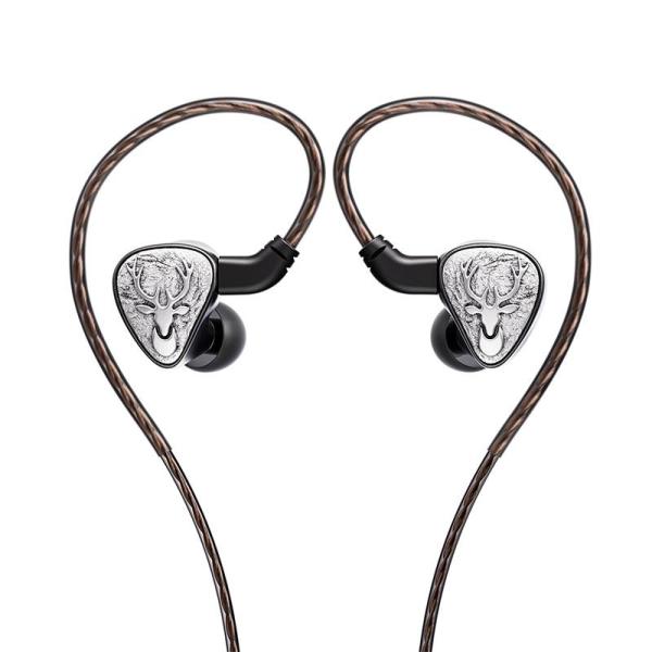 FiiO Snowsky FH3 LUMI (フィーオ)(有線イヤホン)(イヤモニ)(IEM)(ボーカル向き)(ハイブリッド型)(天然カシミヤ×ウッドファイバー複合振動板...