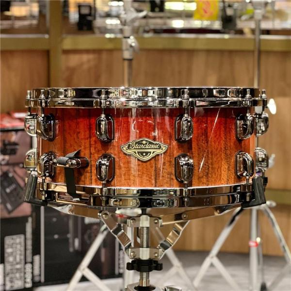 TAMA USED 中古品 Starclassic Walnut/Birch Snare Drum 14×6 w/Tigerwood outer ply [WBS146BNT-TGF] 【限定品】