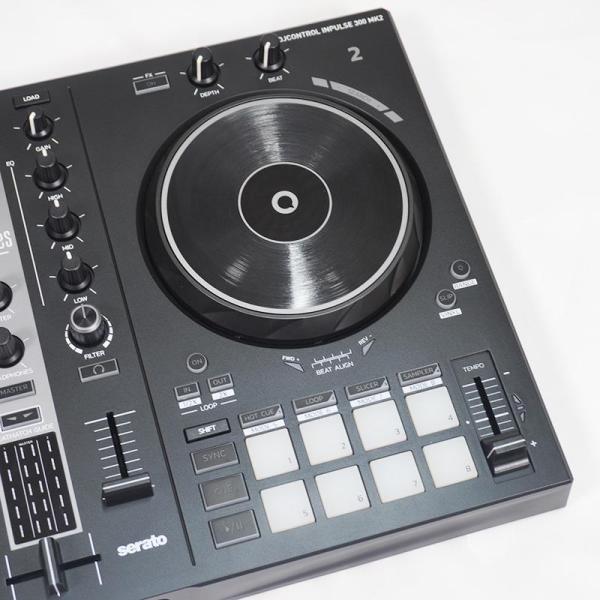HERCULES DJCONTROL INPULSE 300 MK2 (���_���[�W�V�i�A�E�g���b�g����)(Serato DJ Lite�Ή�DJ�R���g���[���[)(�n�[�L�����[�Y) ���i�摜3