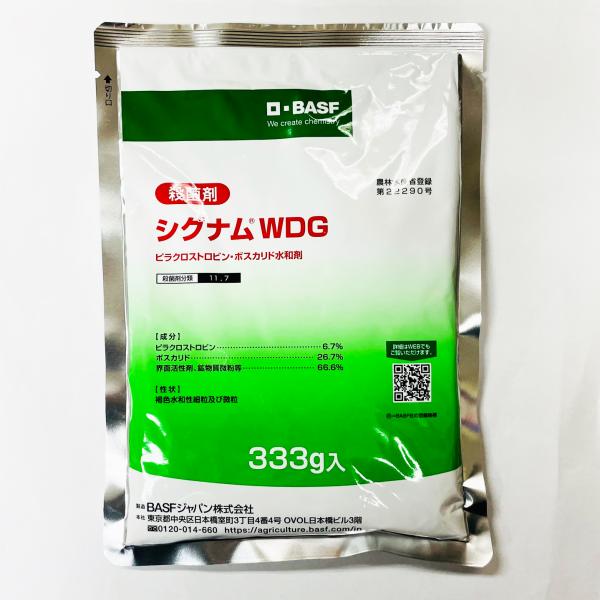 殺菌剤 シグナムＷＤＧ 333g