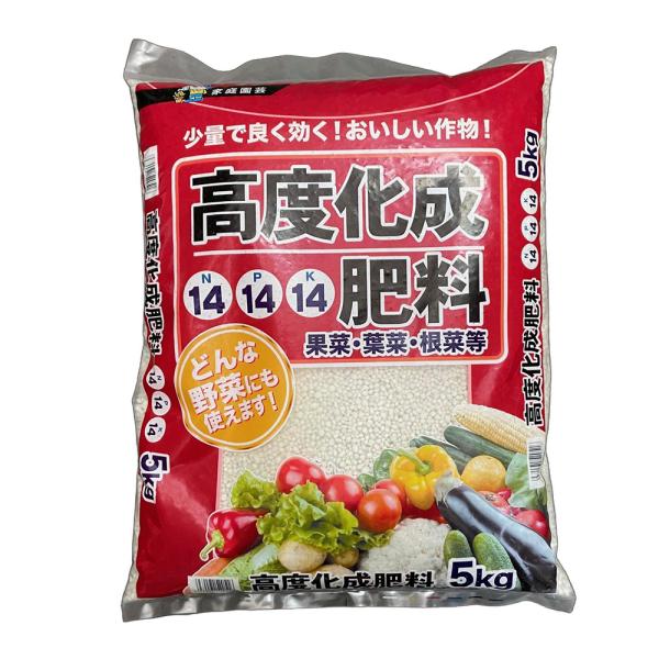 あかぎ園芸 高度化成肥料 14-14-14 5kg