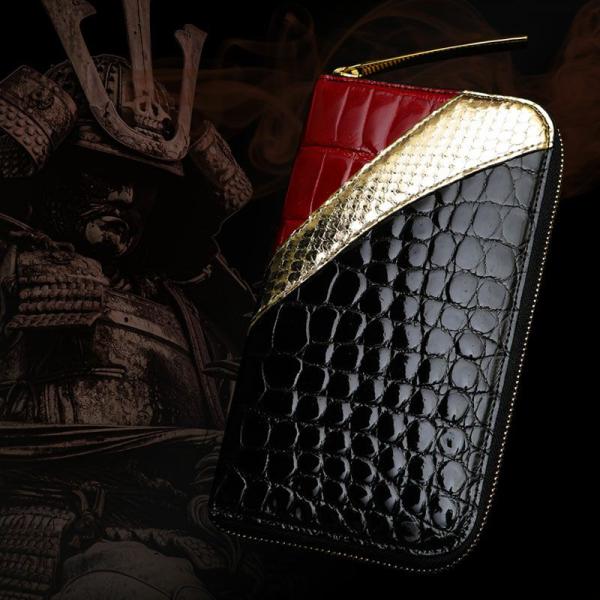池田工芸】現代の“侍”に贈る。「天下統一」がテーマのクロコダイル長