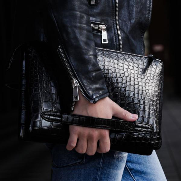 PRADAプラダ クラッチバック ボディーバック サフィアーノレザー